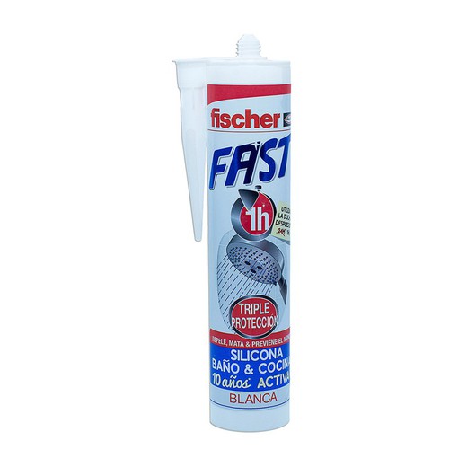 Fischer rapide en silicone blanc 280ml