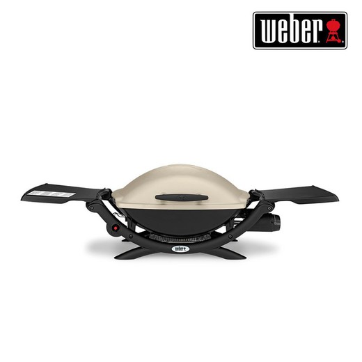 S.of. Barbacoa gas 1 fuego q2000 titanium 130x66x59cm weber