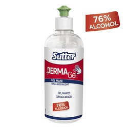 gel hidroalcoholico 500ml dermagel sutter 76% alcohol