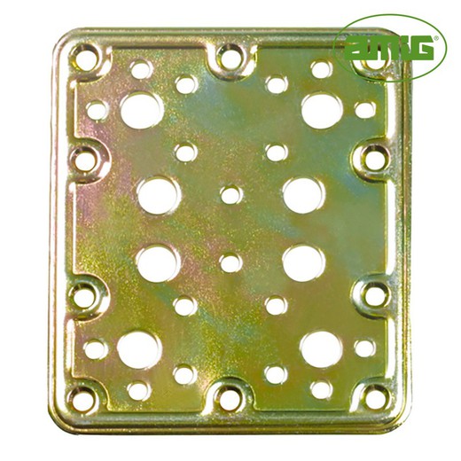 S.of. Placa 504-120x100 acero bicromatado (s) amig