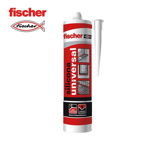 S.of transparent universel silicone fischer 280ml