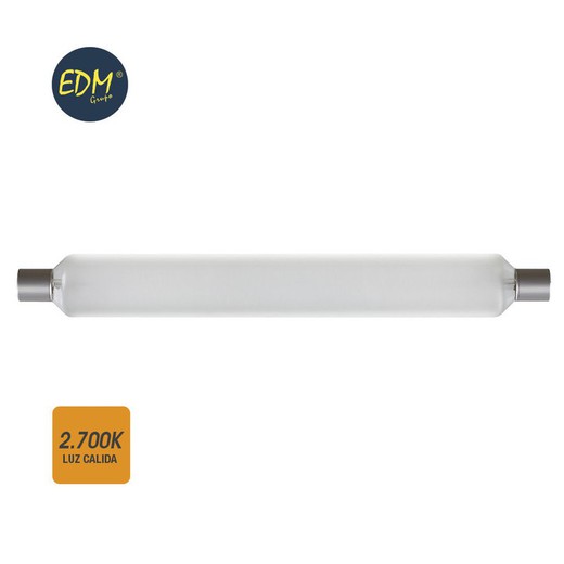 Sofito led s19 8w 700 lm 2700k luz quente ø 3,8 x 30,9 cm edm