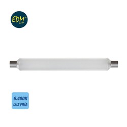 Sofito led s19 8w 700 lm 6400k luz fria ø 3,8 x 30,9 cm edm