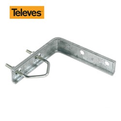 Suporte para televisores de zinco + rpr de 128 mm