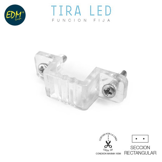 Suporte de suporte para tira led edm