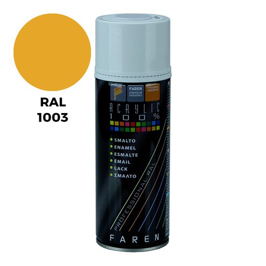 Spray ral 1003 amarillo señal 400ml