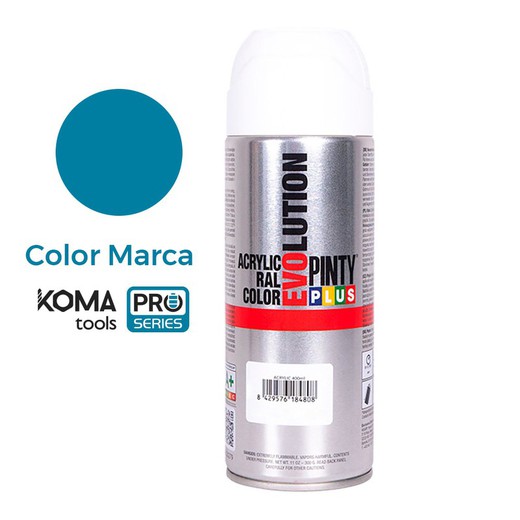 Spray ral 230 50 40 bleu corporate color koma tools pinty plus