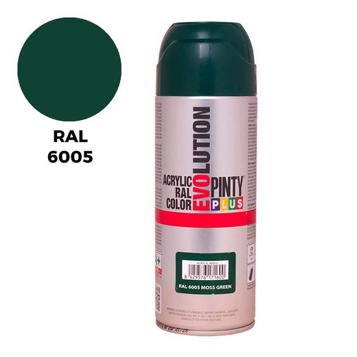 Spray ral 6005 vert mousse 400ml.