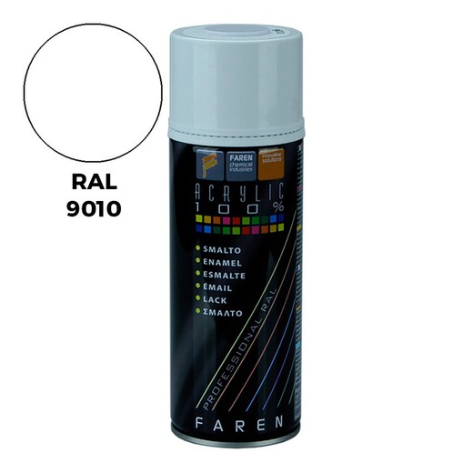 Spray ral 9010 branco opaco 400ml