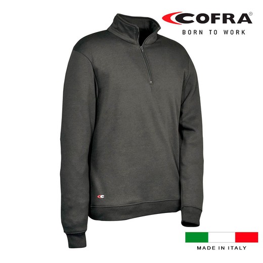 Sudadera de trabajo arsenal gris oscuro cofra talla xs