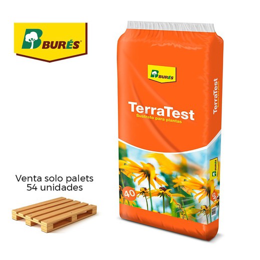 Sustrato terratest para plantas 40 l bures