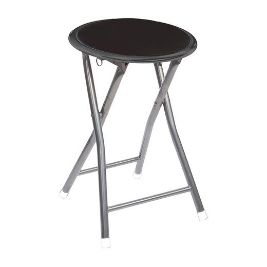 Tabouret de cuisine noir 30x30x45cm