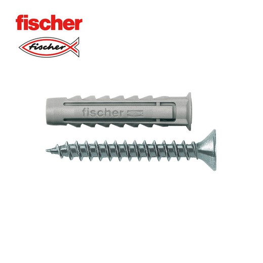 Plug + screw fischer sxt 6-4,5x40 / 100 100uni