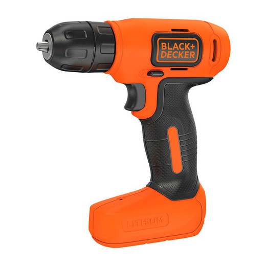 Chave de perfuração Ultra Compact 7,2 V Bdcd8-Qw Black + Decker