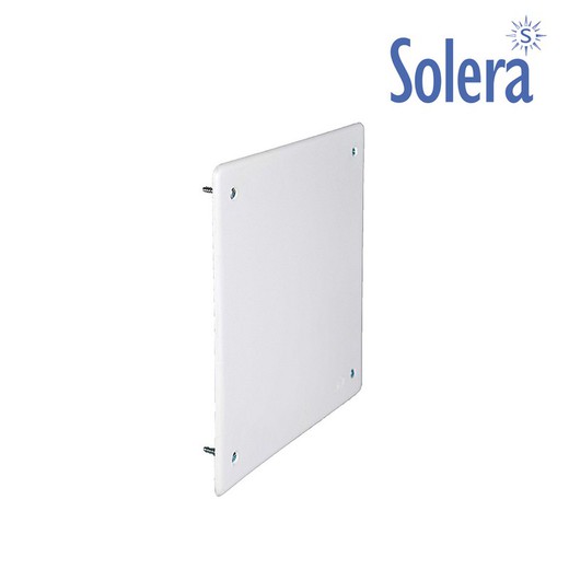 Tapa rectangular 160x100mm tornillos retractilado solera