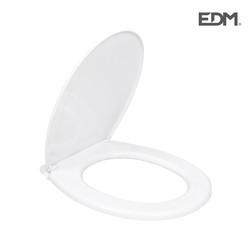 Tapa wc - basic - blanca - 600gr - con tornillos - edm