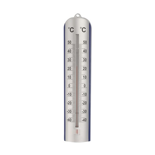Termômetro de metal interno-externo de 27,5 cm