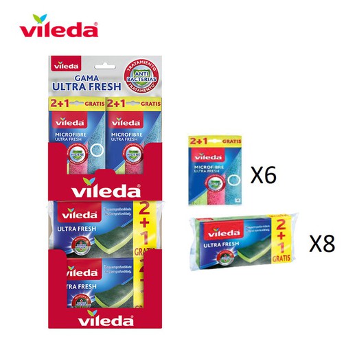 Tira ultrafresh 163817 vileda