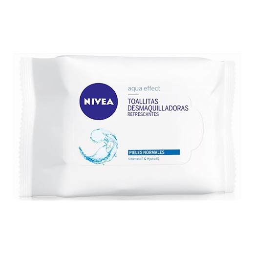 Toallitas desmaquillantes nivea 'piel normal y mixta' 40ud