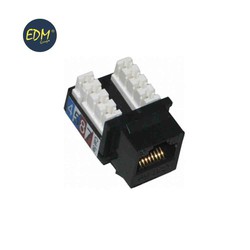 Soquete RJ45 90º cat 6e utp