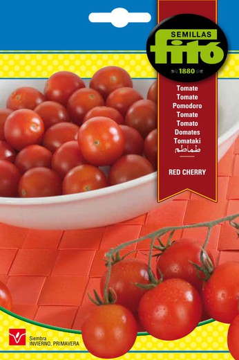 Sementes de tomate cereja da marca Fito