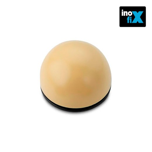 Butée adhésive souple beige (blister 2 unités) inofix