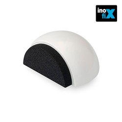 Batente adesivo hemisférico branco (bolha) inofix