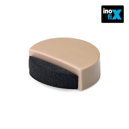 Arrêt adhésif beige silencieux (blister) inofix