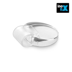 Tope adhesivo transparente silencioso (blister) inofix