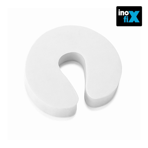 Tope salva dedos para puertas blanco (blister) inofix