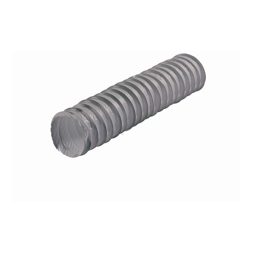 Tubo flex plastico gris diam.-Ø11cmx2.5m