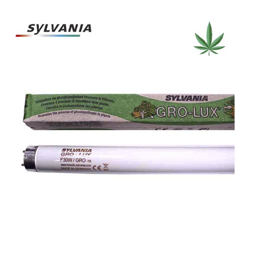 Tubo fluorescente 15w t-8 (grolux) crescimento de planta especial sylvania