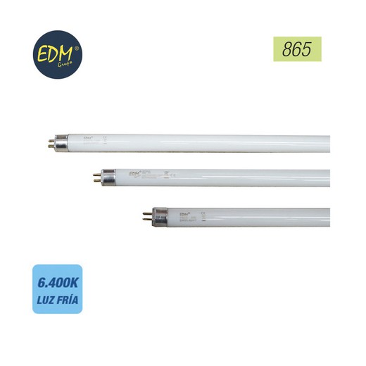 Tubo fluorescente 24w luz 6500k t-5 edm