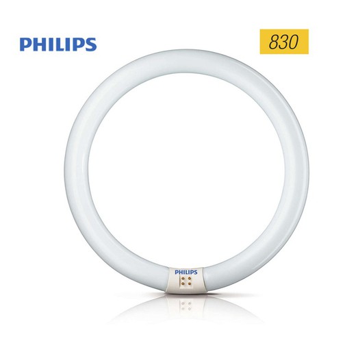 Tube fluorescent circulaire 32w triphosphore 830k philips ø 30cm