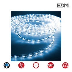 Tuboflexiled led 2 voies multifonction 36leds/mts bleu (ip44 indoor-outdoor) edm. Euro / mt