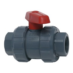 Válvula esfera de pvc 1"  aqua control