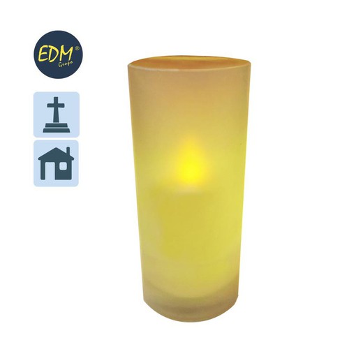 Vela luminosa com edm led