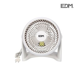 Ventilador 2 en 1 ( suelo y pared ) blanco 50w ø aspas 18 cm edm