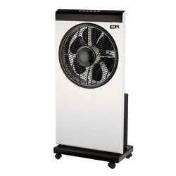 Ventilador do nebulizador branco / preto 80w ø lâminas 30 cm edm