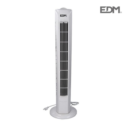 Ventilateur tour blanc edm 45w