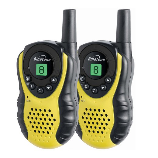 Talkie-walkie latitude 100 jaune