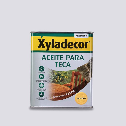 Óleo incolor xyladecor para teca 5l