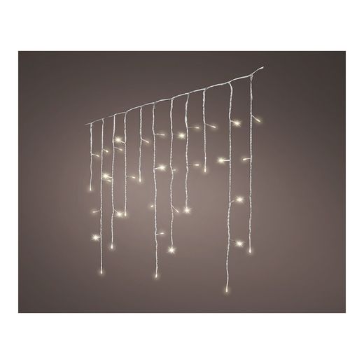 O sincelo conduzido da cortina ilumina a cintilação 5.8m 240 diodos emissores de luz aquecem a luz