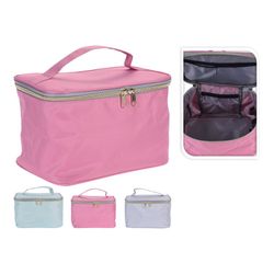 Bolsa de Higiene Pessoal Com Alça Cores Sortidas 23,5x14,5x15,5cm