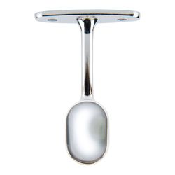 2ud suporte de gabinete terminal oval cromado Stor Planet