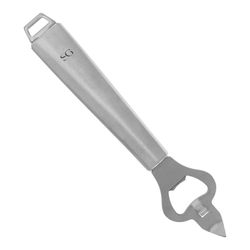 Abridor de Garrafas Inox Prata Modelo Précision