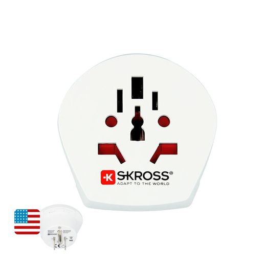 Adaptador Mundo para Estados Unidos Skross 1500221-E