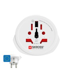 Adaptador Mundo para Europa Skross 1500211-E