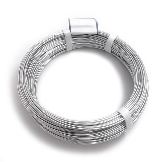 Arame folheado a zinco para apertar nº 14 - 2,2mm - 50mts - 1500gr