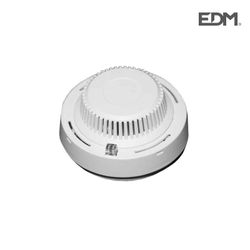 Détecteur de fumée photoélectrique dc-9v edm 10.4x5.6cm
